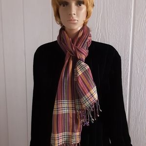 Rachele #262 Pashmina Women's Wrap Shawl Stole Scarf Preowned Good Condition